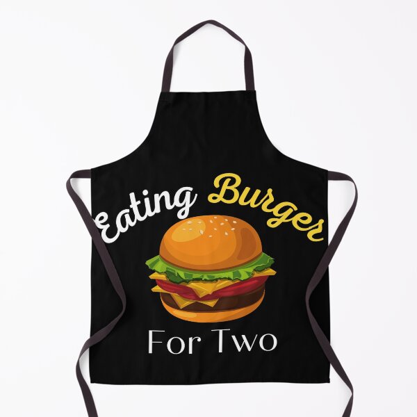 Item preview, Eating Burger For Two, burger lover gift designed and sold by Miaberzo.