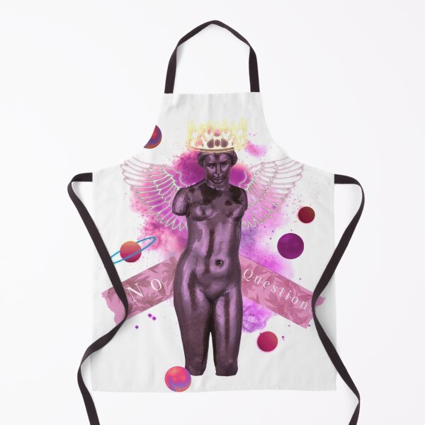Item preview, Greek stone floral design No questions planet queen of the universe pink designed and sold by VantaTheArtist.