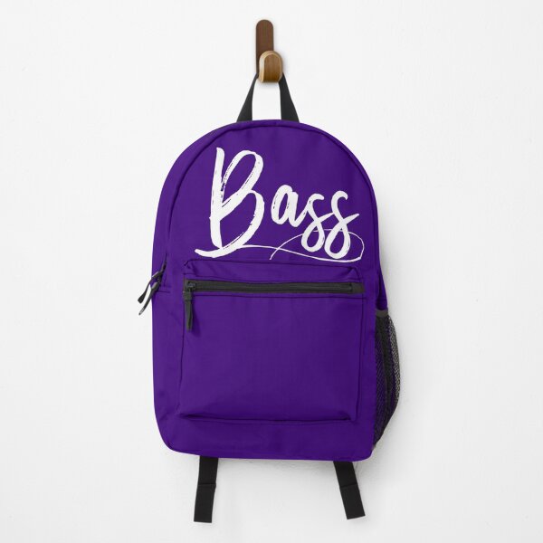 Item preview, Bass Script Style White/Purple designed and sold by vabrown89.