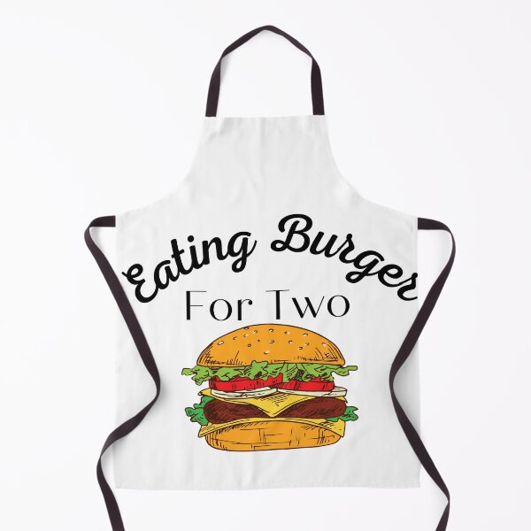 Item preview, Eating Burger For Two, burger lover gift designed and sold by Miaberzo.