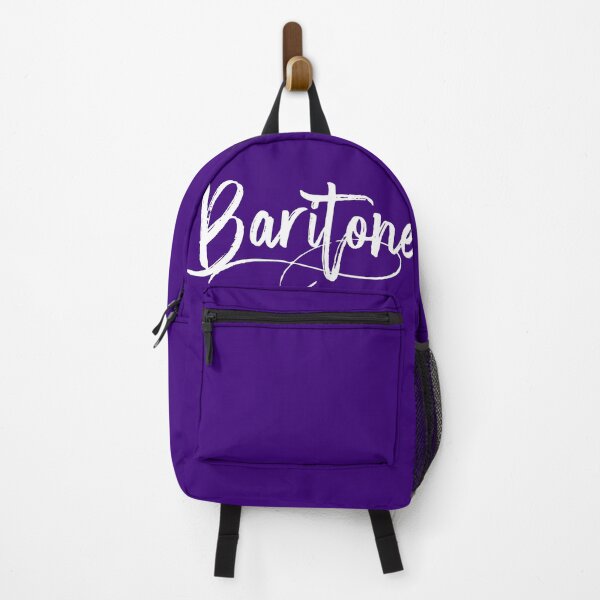 Item preview, Baritone Script Style White/Purple designed and sold by vabrown89.