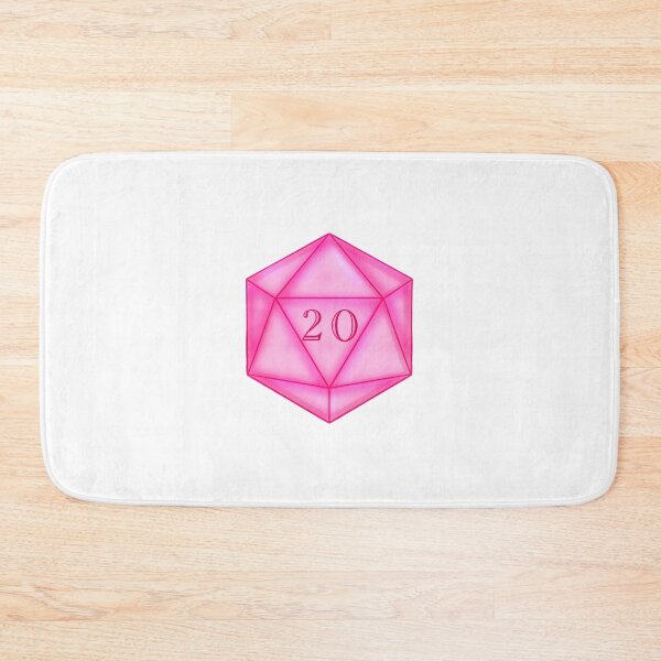 Item preview, Pink D20 designed and sold by -the-awkwarkid-.