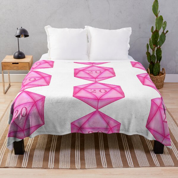 Item preview, Pink D20 designed and sold by -the-awkwarkid-.