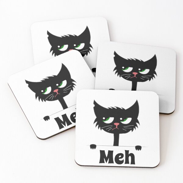 Item preview, Funny Meh cat - funny cat quote designed and sold by NathBros.