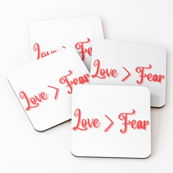 Item preview, Love Is Greater Than Fear Red designed and sold by Bwaichigo.