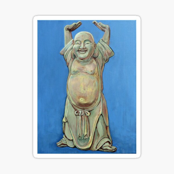 Standing Happy Sticker