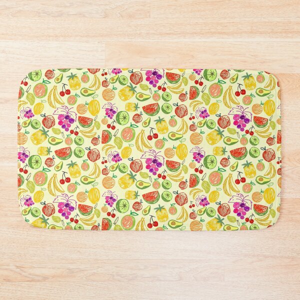 Item preview, Colorful fruit sketches pattern designed and sold by RafaelLima7.
