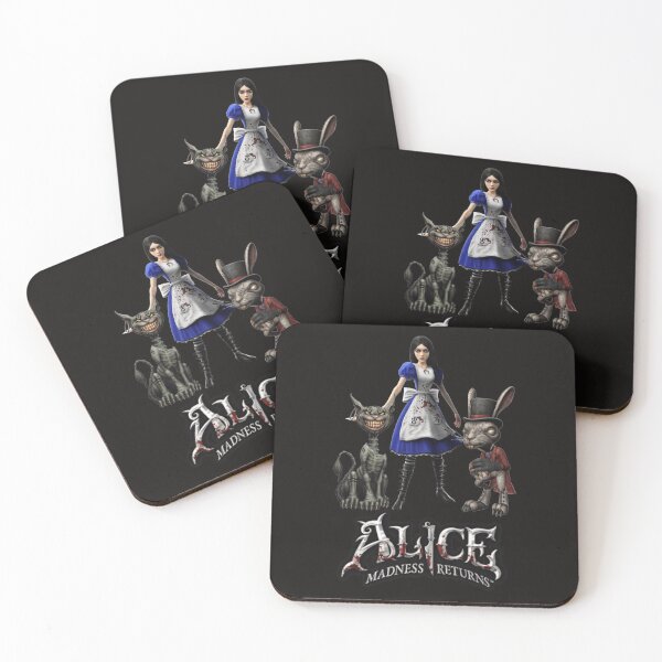 Item preview, Alice Madness Returns-Alice Liddell, Cheshire Cat, White Rabbit Classic . designed and sold by BondBradley46.