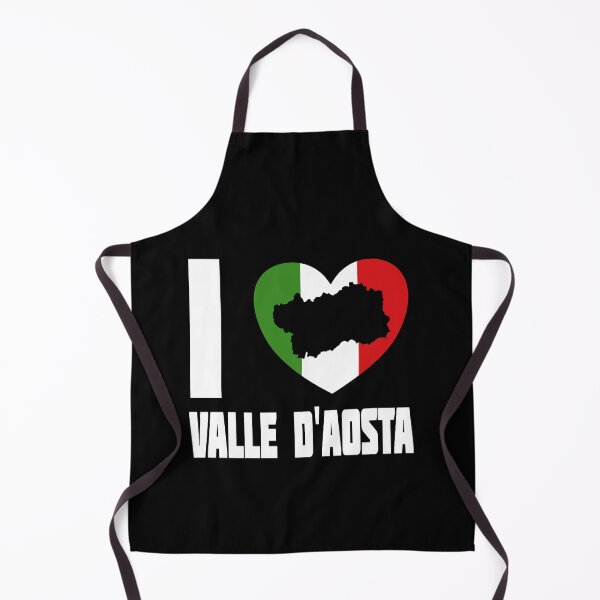 Item preview, I Love Valle d Aosta - Italian Heart With Aosta Valley Silhouette designed and sold by molamode.