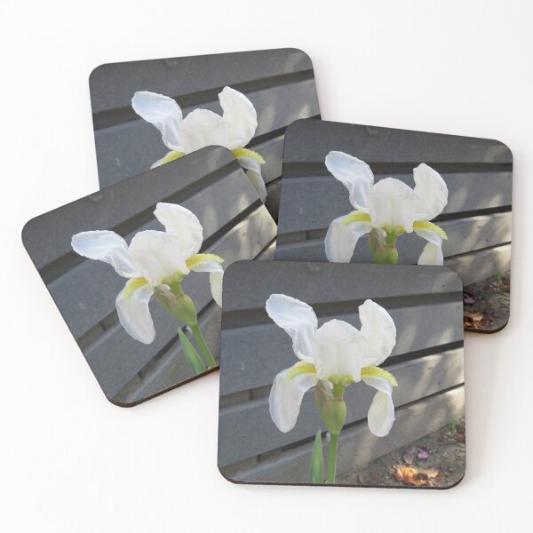 Item preview, White iris designed and sold by greentiger1.