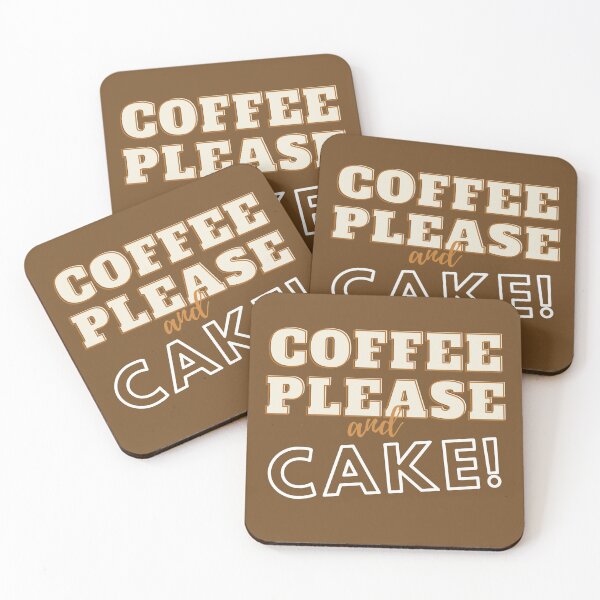 Item preview, Coffee Please and Cake! designed and sold by RiadMannan.
