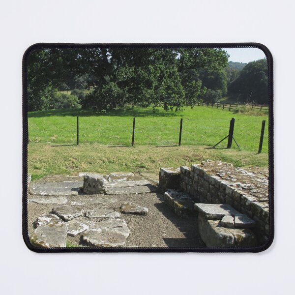 M.I. #118 |☼| Abundant Trees Beyond Rocky Remains - Shot 1 (Hadrian's Wall) Mouse Pad