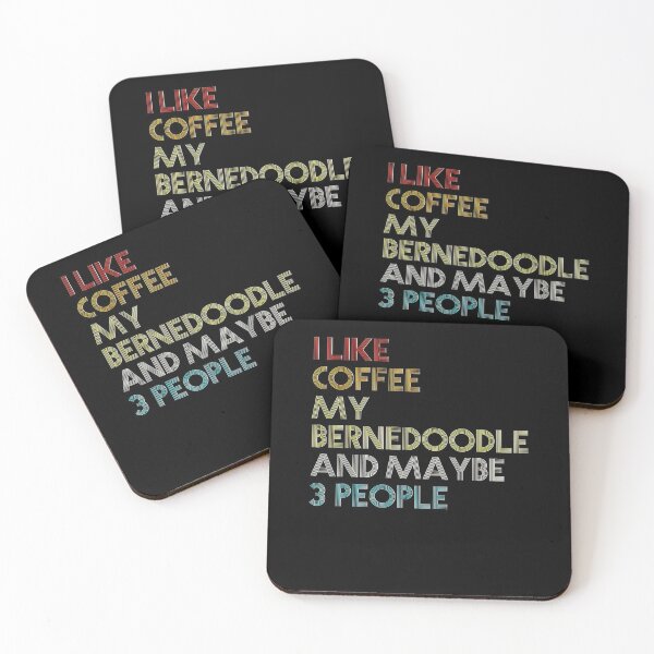 Item preview, Bernedoodle Dog Owner Coffee Lovers Quote Gift Vintage Retro Love designed and sold by BegayStore.