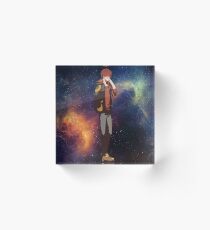 Let's Get Married in the Space Station~ Acrylic Block