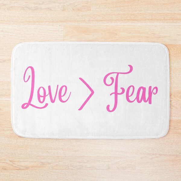 Item preview, Love Is Greater Than Fear Pink designed and sold by Bwaichigo.