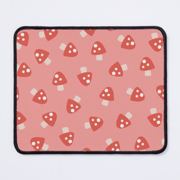 Item preview, Pink Mushroom Pattern designed and sold by olivejade.