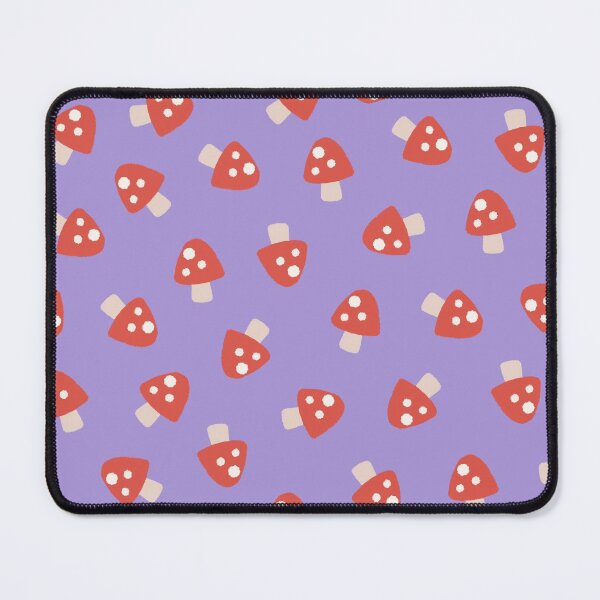 Item preview, Lavender Mushroom Pattern designed and sold by olivejade.