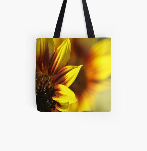 Colors of The Sunflower All Over Print Tote Bag