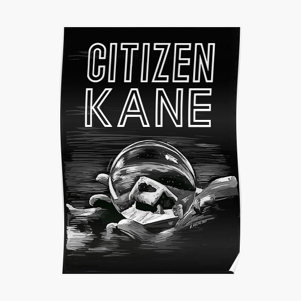 Citizen Kane Illustration by Orson Wells 