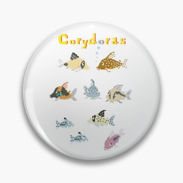 Item preview, Pixel art corydoras designed and sold by YukoPenguinmaru.