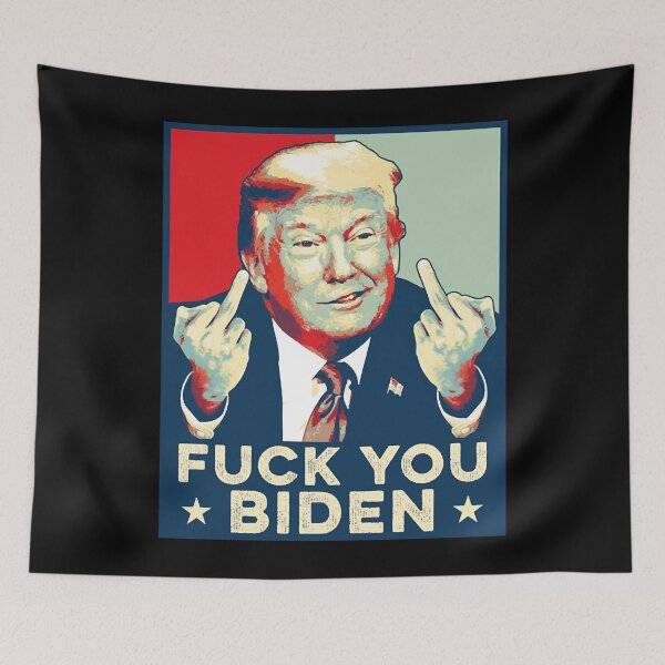 Item preview, Trump Fuck you Biden Retro popart designed and sold by krieglkwegeb86.