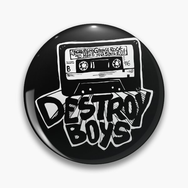 Item preview, Destroy Boys Cassette Punk, Garage Rock Destroy Boys designed and sold by KevinMils.