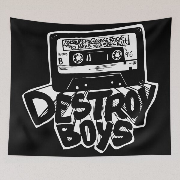 Item preview, Destroy Boys Cassette Punk, Garage Rock Destroy Boys designed and sold by KevinMils.