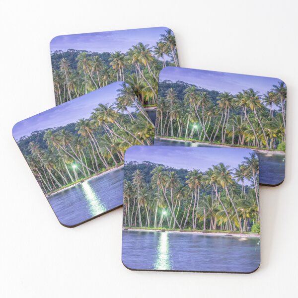 Item preview, Tropical Palm Lined Shore designed and sold by JohnKarmouche.