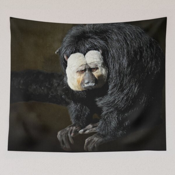 Item preview, White-faced Saki designed and sold by Savannah Gibbs.