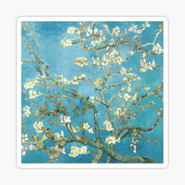Vista previa del artículo con la obra «Flor de almendro (Vincent van Gogh)», diseñado y vendido por Yumec.
