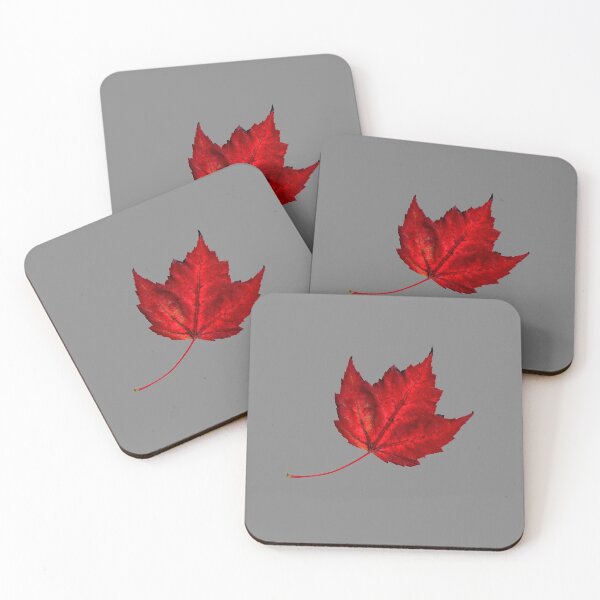 Item preview, Fall Maple Leaf (grey background) designed and sold by Image NDesign.