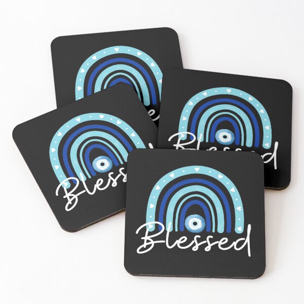 Artikelvorschau, Evil Eye Rainbow gesegnet entworfen und verkauft von For Little Monkeys.