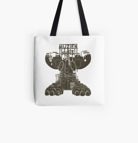 Music Mouse Toon shade All Over Print Tote Bag