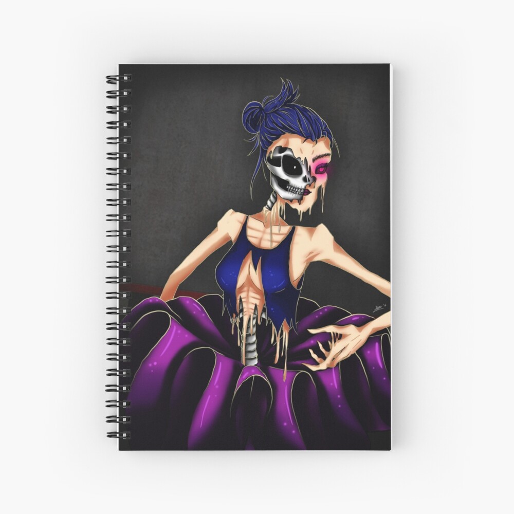 Ballora Fnaf Sl Spiral Notebook By Shiori Redbubble