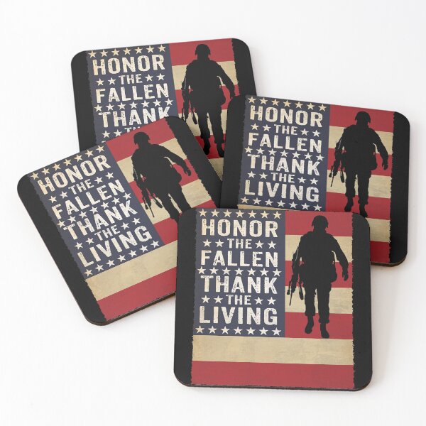 Item preview, Honor the fallen Thank the living Veteran designed and sold by krieglkwegeb86.