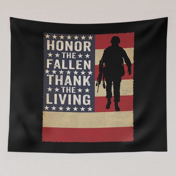 Item preview, Honor the fallen Thank the living Veteran designed and sold by krieglkwegeb86.