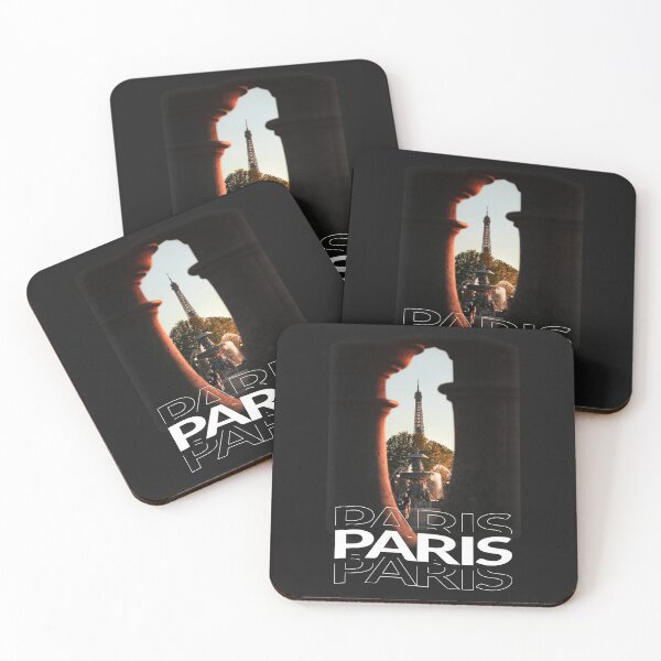 Item preview, Paris Eiffel Tower from the back and the Concorde fountain from the front In the middle of beautiful framing designed and sold by PhotoPrise.