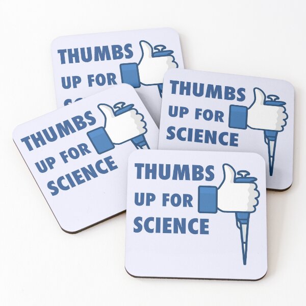 Item preview, Thumbs up for science - micropipette (with text) designed and sold by Science Lab Designs.