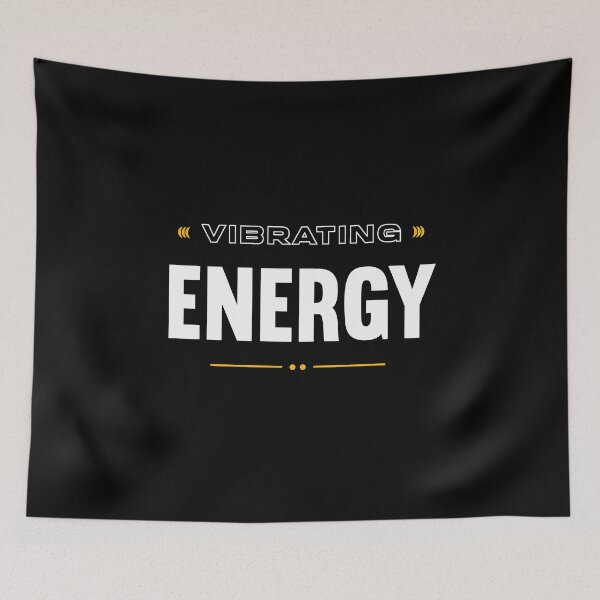 Item preview, Vibrating Energy designed and sold by Uppercase Tees.