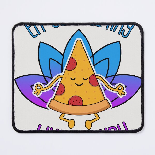 Item preview, EFF You See Kay Why Oh You Piza Yoga Meditation Lotus Pose designed and sold by AweSoMe Shirts.