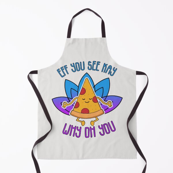 Item preview, EFF You See Kay Why Oh You Piza Yoga Meditation Lotus Pose designed and sold by AweSoMe Shirts.