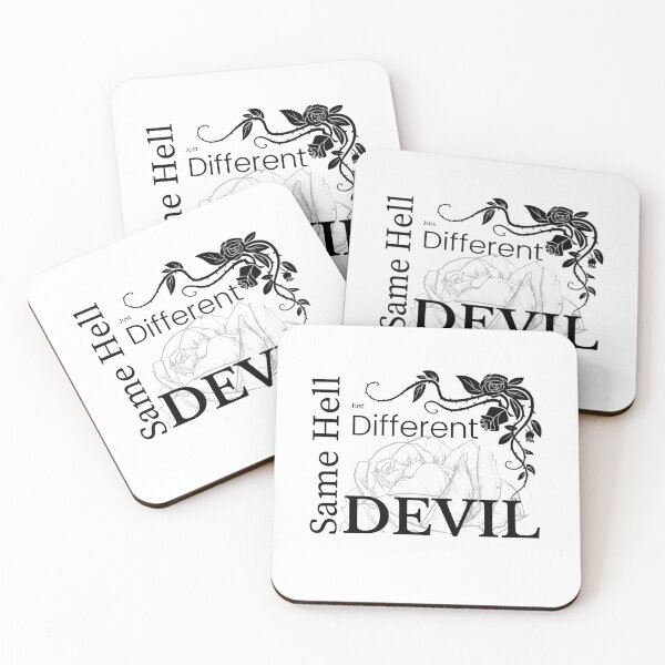Item preview, Same HELL, just different DEVIL designed and sold by Tiredmenphilo.