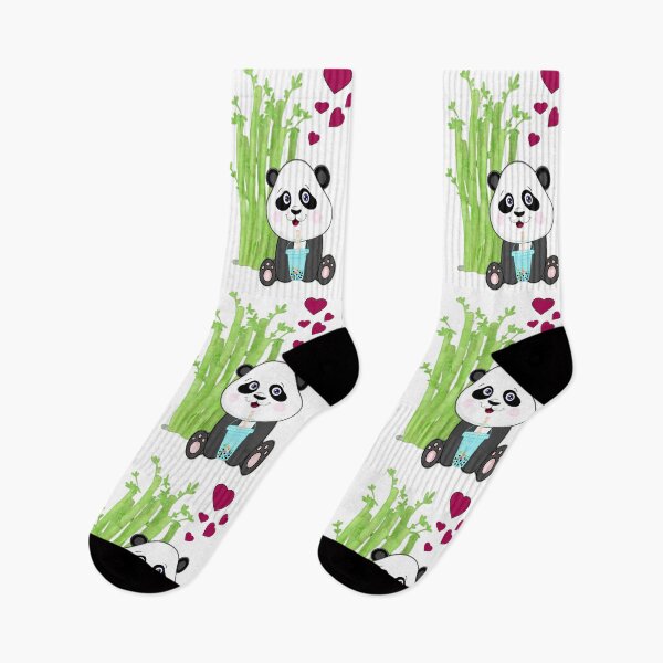 Item preview, Bubble tea panda - cute panda sticker designed and sold by NathBros.