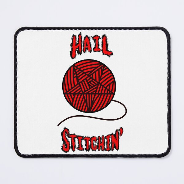 Item preview, Hail Stitchin' designed and sold by thingsbypeewee.