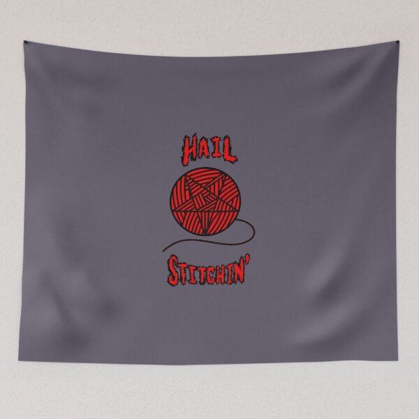 Item preview, Hail Stitchin' designed and sold by thingsbypeewee.