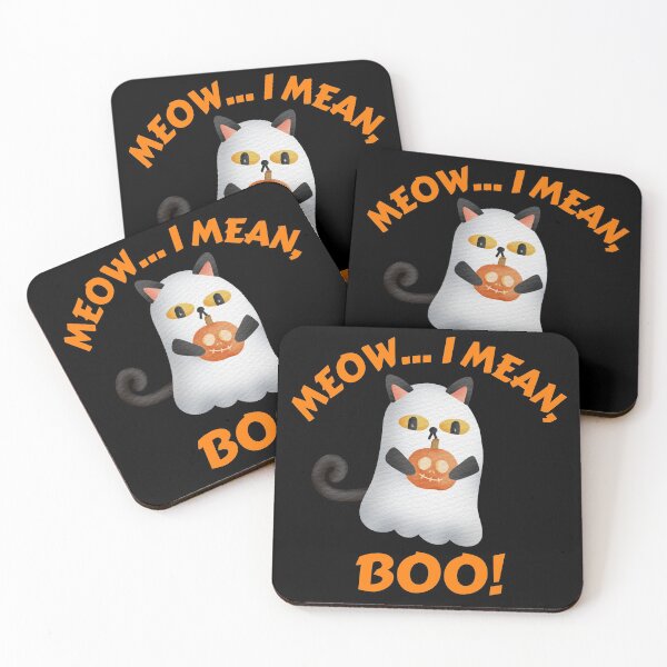 Item preview, Meow I Mean Boo! Funny Halloween I'm A Cat Costume designed and sold by S-JDesigns.