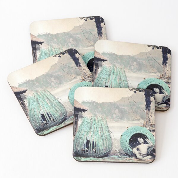 Item preview, 1870 Japanese Basket Weavers designed and sold by retrophotoworks.