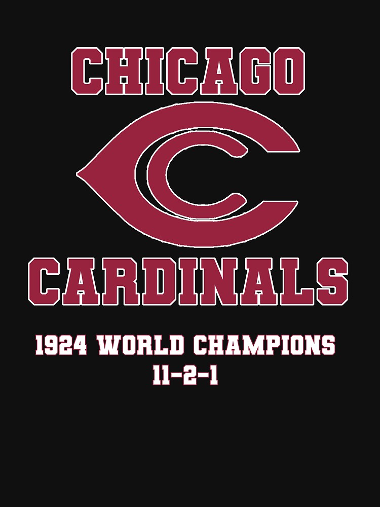 Chicago Cardinals 1924 World Champs Sticker for Sale by PClaudius