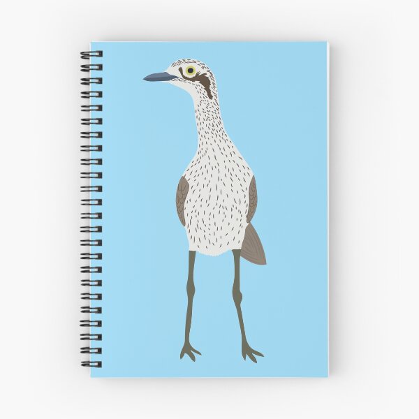 Item preview, Bush Stone-Curlew on Blue designed and sold by Digitaldingo.