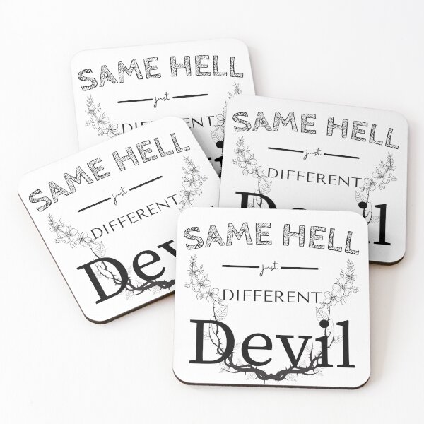 Item preview, Same Hell, just different Devil designed and sold by Tiredmenphilo.